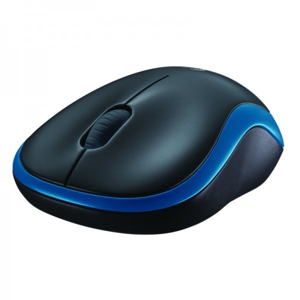 Logitech ratón inalámbrico m185 azul