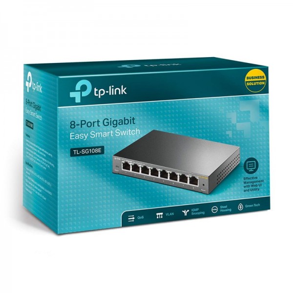 Tp-link tl-sg108e switch 8xgb