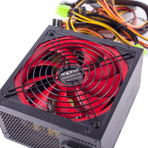 Approx fuente 650w psu atx/14cm/pfc v2
