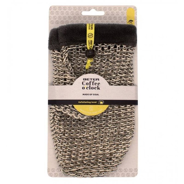 Beter Coffee O'Clock Guante Exfoliante de Sisal y Lino (Nivel 3)
