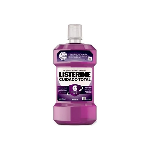 Listerine Cuidado Total Menta 500 ml